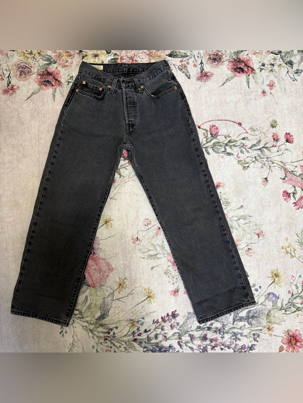 Levi's Women's Black 501 90s Jeans